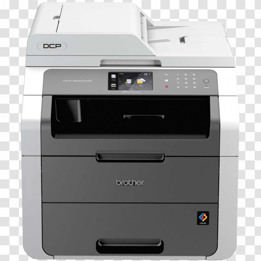 Multi-function Printer Laser Printing Duplex Brother Industries - Electronic Device Transparent PNG
