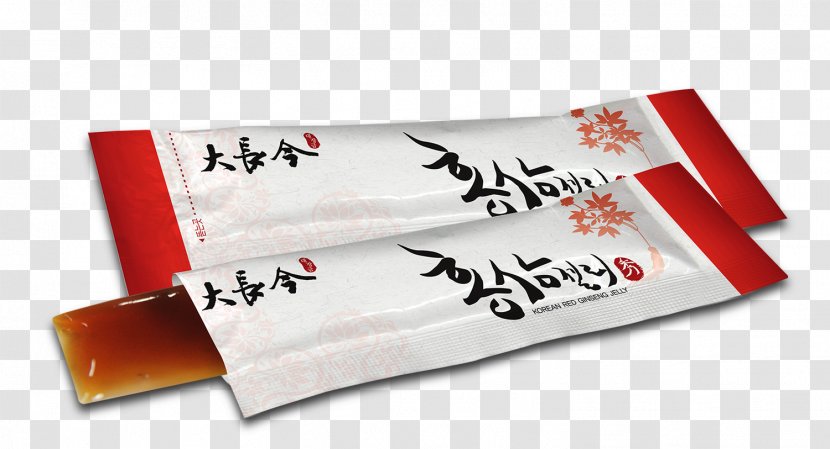 Gelatin Dessert Asian Ginseng Hongsam Gummi Candy - Essence Transparent PNG