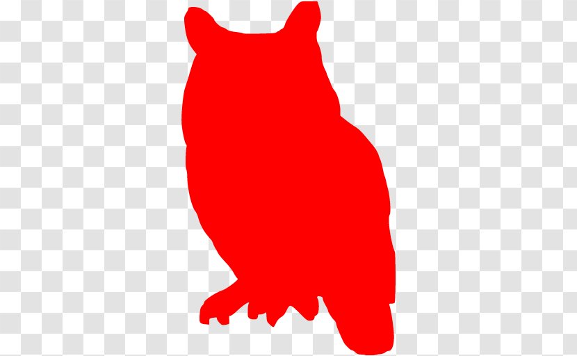 Owl Silhouette Clip Art Transparent PNG
