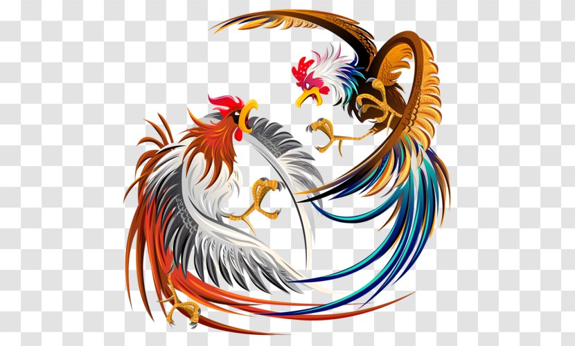 Cockfight Rooster Chicken Clip Art - Stock Photography - Cock Fight Transparent PNG