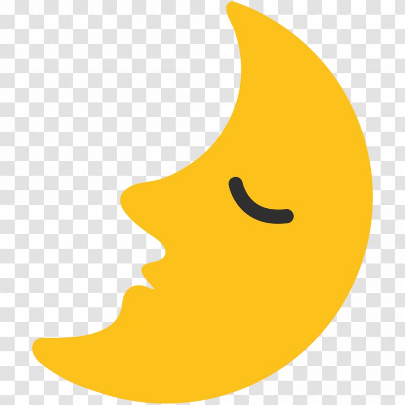 Emoji New Moon Full Clip Art - Fish - Croissant Transparent PNG