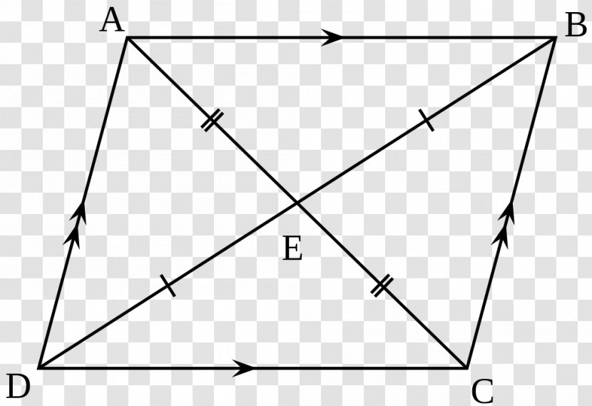 Parallelogram Quadrilateral Geometry Shape Mathematics - Triangle - Rhombus Transparent PNG