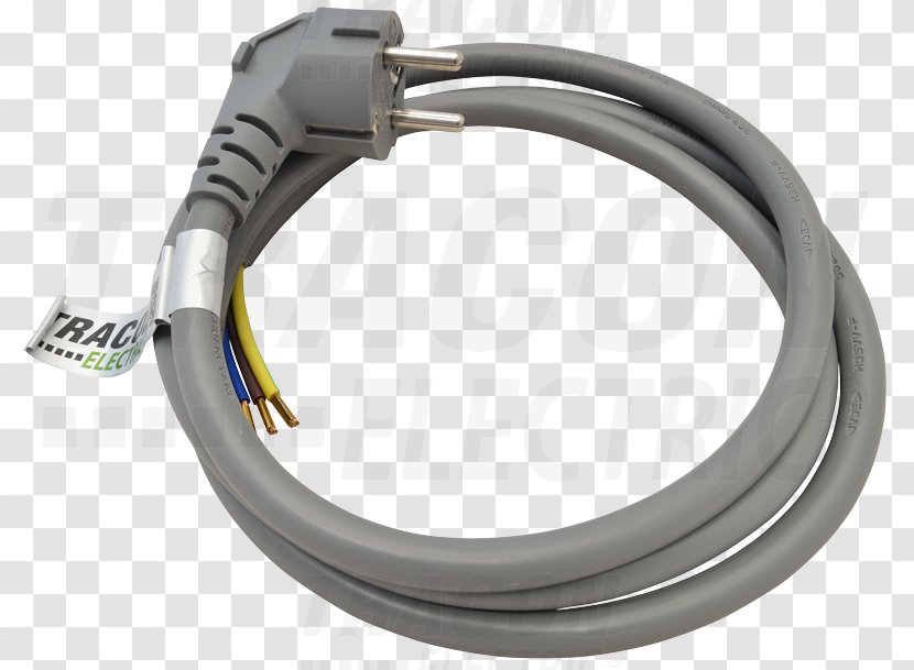 Electrical Cable AC Power Plugs And Sockets Connector Утикач - Copper - Laptop Cord Extension Transparent PNG