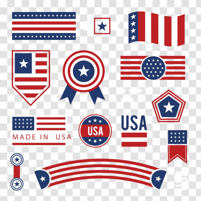 United States Flag Euclidean Vector Download - USA Transparent PNG