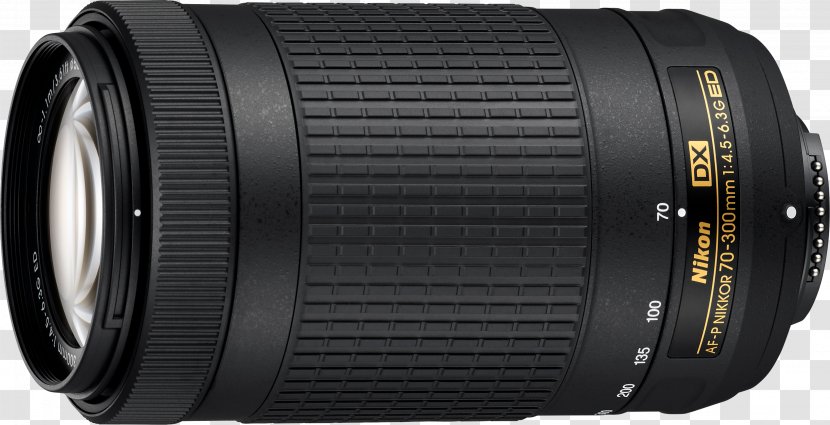Nikon F 70-300mm Lens DX-Nikkor DX Format Camera - Accessory - High Power Transparent PNG