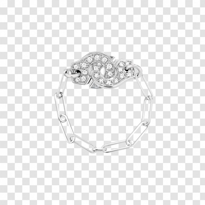 Bague Menottes Dinh Van Ring SAS Gold - Pendant Transparent PNG