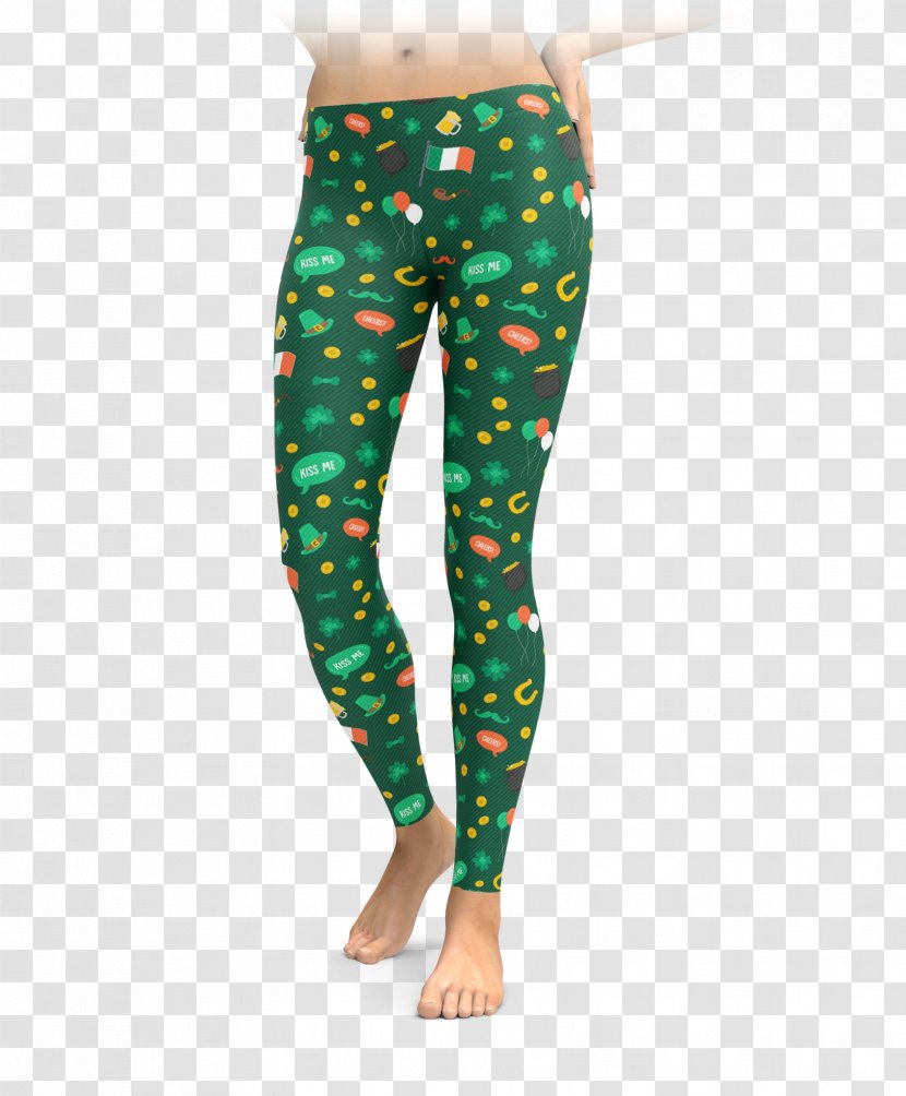 Leggings Saint Patrick's Day Shamrock Clothing Tights - Patrick - Patrick's Transparent PNG