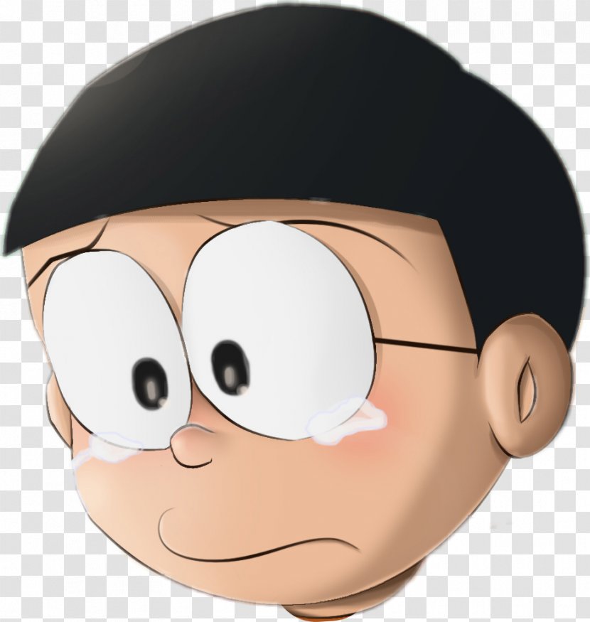 Nobita Nobi Doraemon Shizuka Minamoto Film - Watercolor - HEAD Transparent PNG