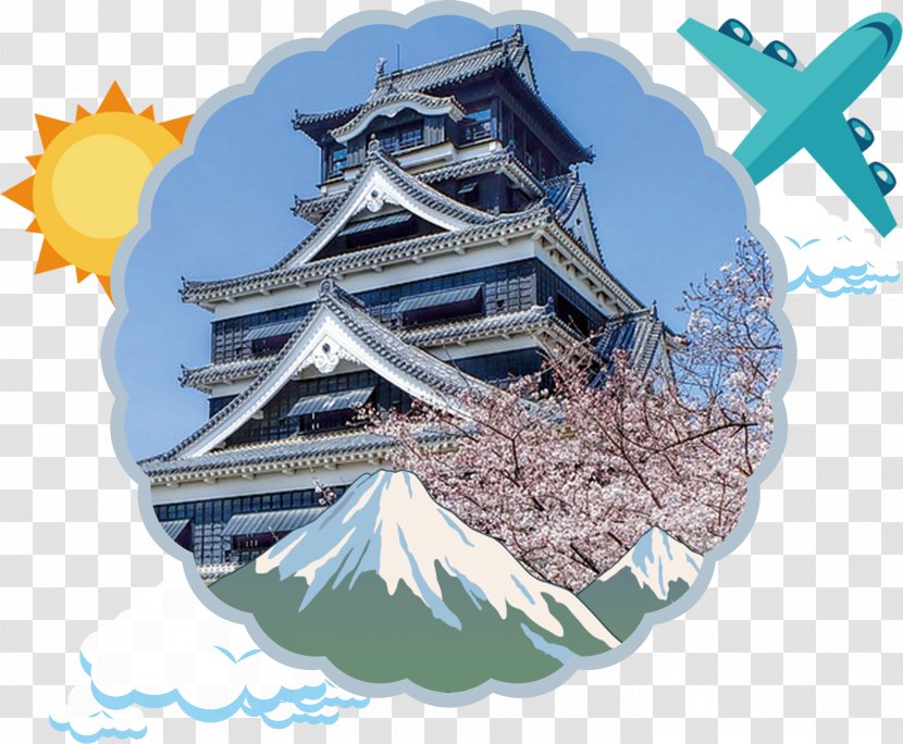 Kumamoto Castle 2016 Earthquakes Japanese - Stock Photography - Osaka, Japan Tourism Decoration Transparent PNG