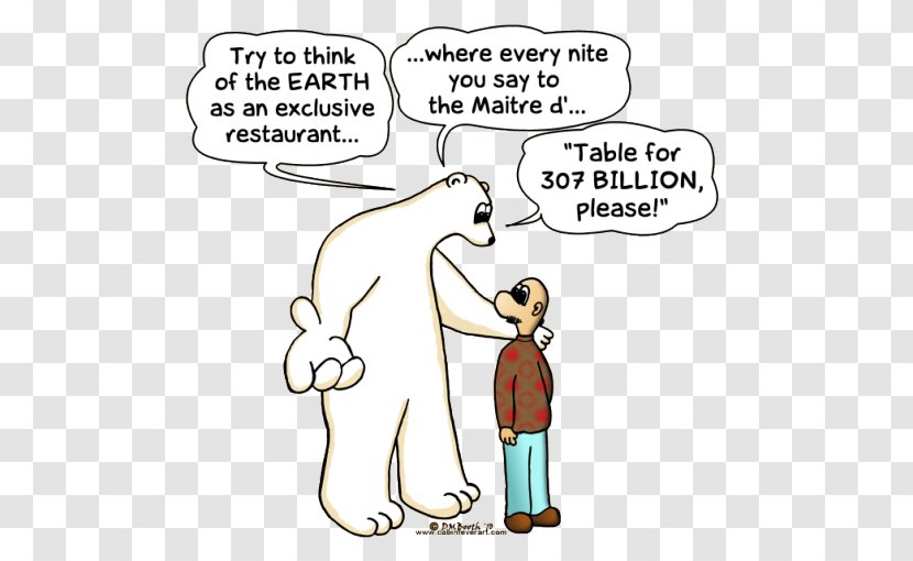 Polar Bear Endangered Species Freekinstein: Halloween Jokes & Cartoons In Black And White - Frame - Thin Cartoon Transparent PNG