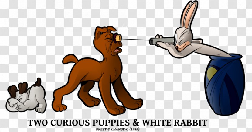 Dog Puppy Bugs Bunny Looney Tunes Merrie Melodies - Small To Medium Sized Cats Transparent PNG
