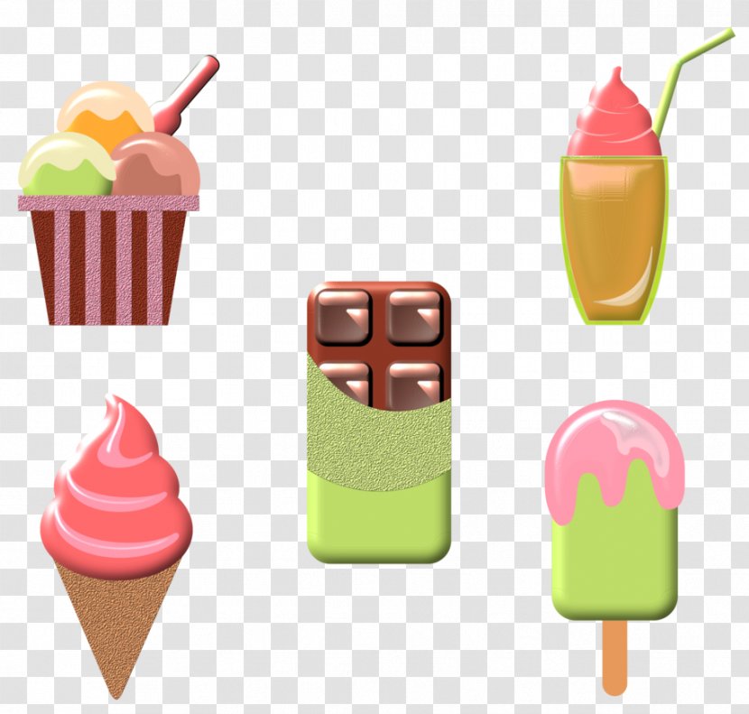 Ice Cream Cone Background - Comics - American Food Pop Transparent PNG