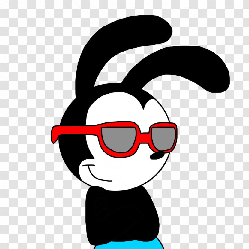 Oswald The Lucky Rabbit Walt Disney Company Cartoon Sunglasses Character - World Transparent PNG