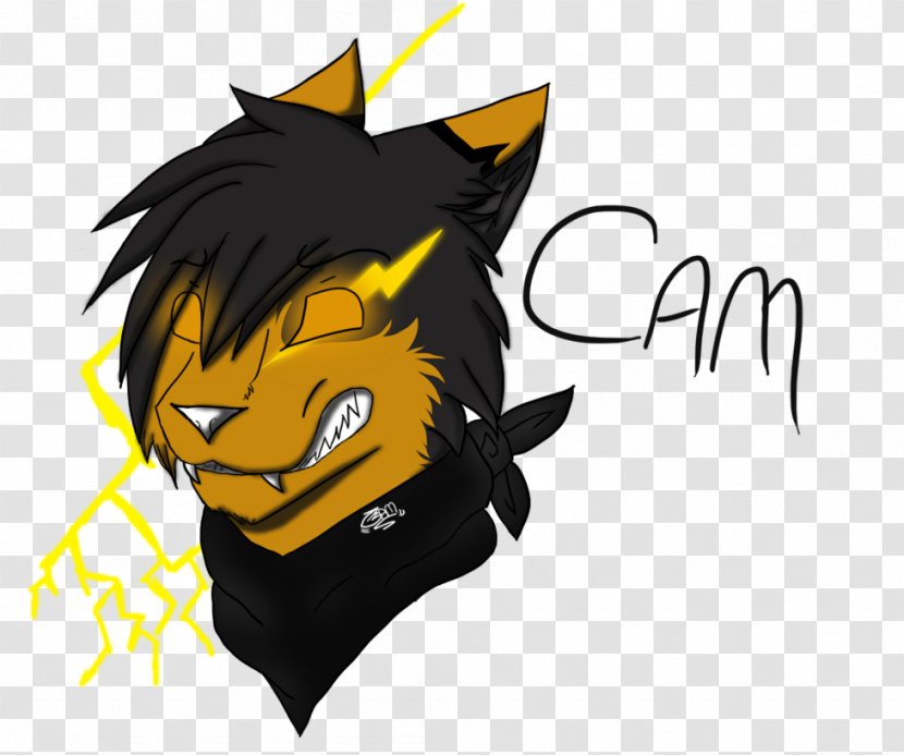 Cat Logo Desktop Wallpaper Character - Yellow Transparent PNG