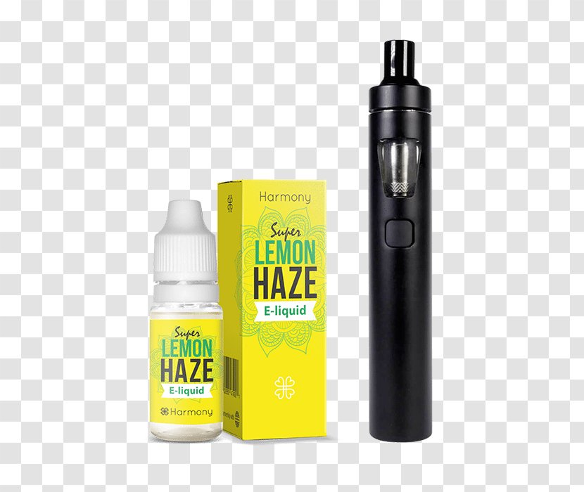 Haze Cannabidiol Electronic Cigarette Aerosol And Liquid Kush - Yellow - Juice Transparent PNG