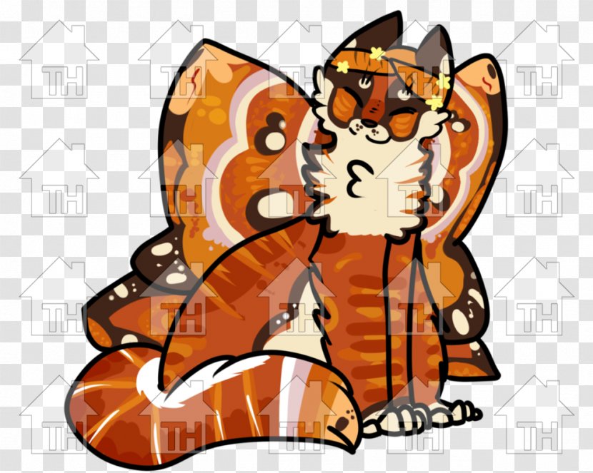 Cat Tiger Tail Clip Art - Small To Medium Sized Cats Transparent PNG