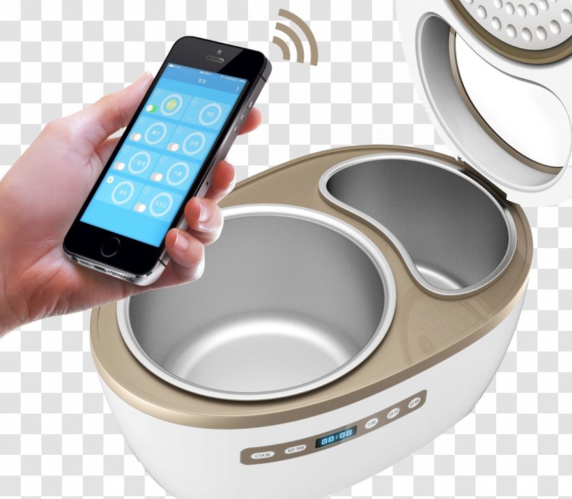 Mobile Phone Rice Cooker - Smart Transparent PNG