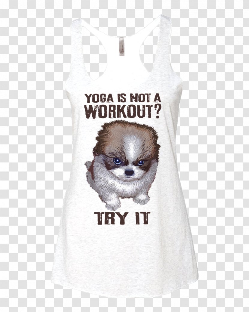 T-shirt Sleeveless Shirt Outerwear Snout - Sleeve - Yoga Exercise Transparent PNG