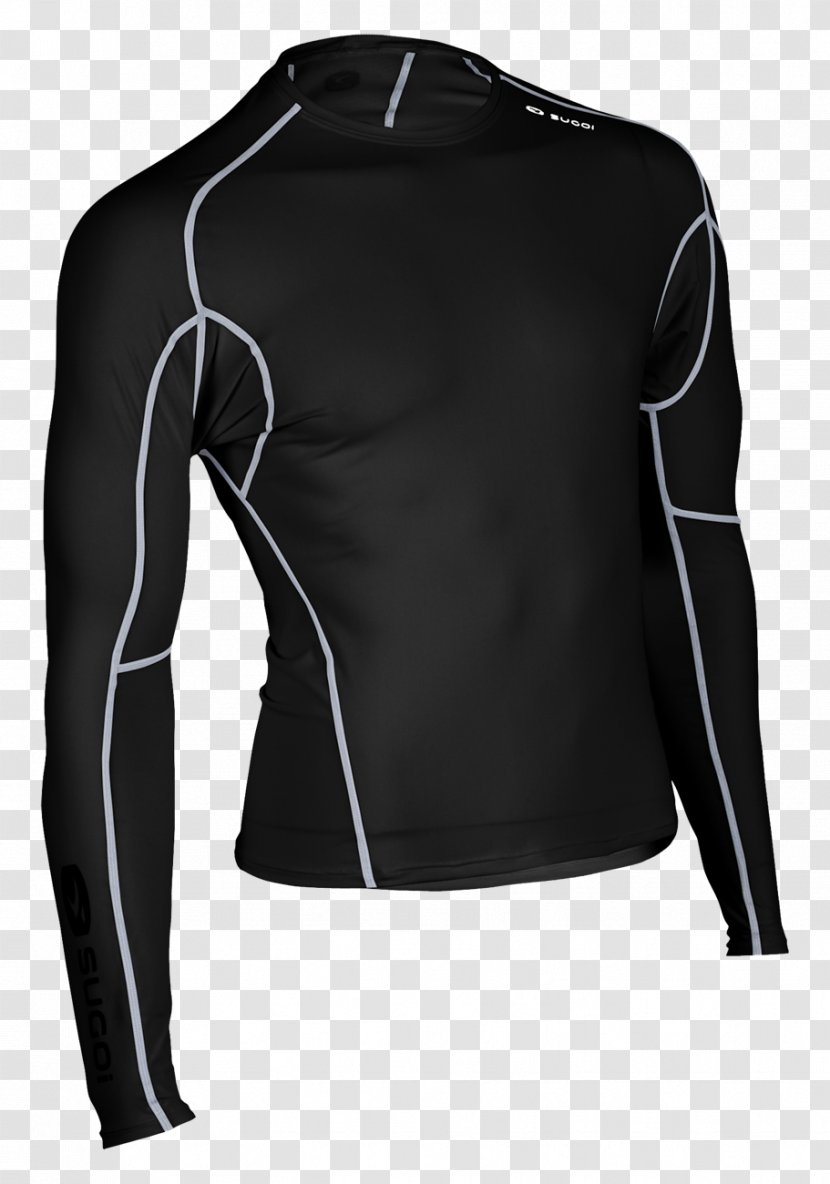 Long-sleeved T-shirt Jersey - Neck Transparent PNG