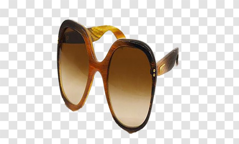 Sunglasses Lens Designer - Caramel Color - Simple Brown Transparent PNG