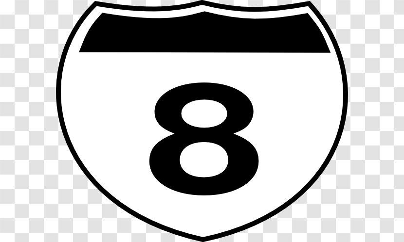 Clip Art Interstate 95 US Highway System Symbol Sign Transparent PNG