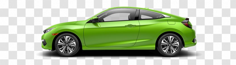 2018 Honda Civic EX-L Coupe Car 2017 Continuously Variable Transmission - Automotive Design Transparent PNG