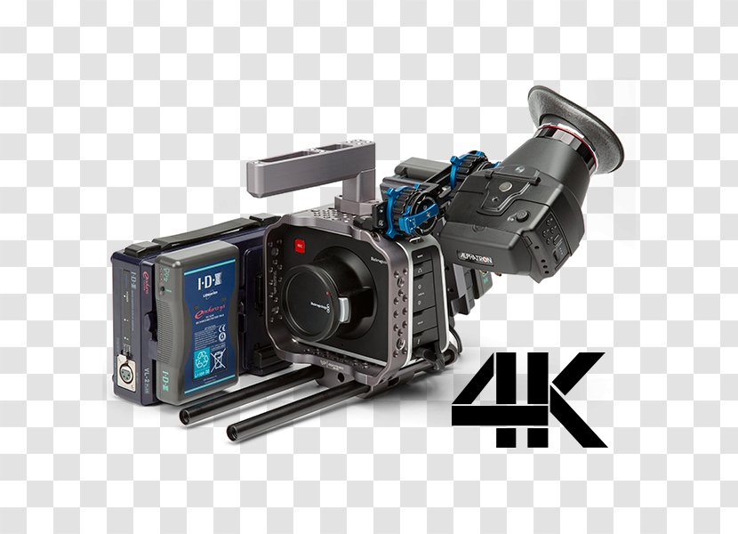 Video Cameras Blackmagic URSA Production 4K Design Resolution - Camera 4k Transparent PNG