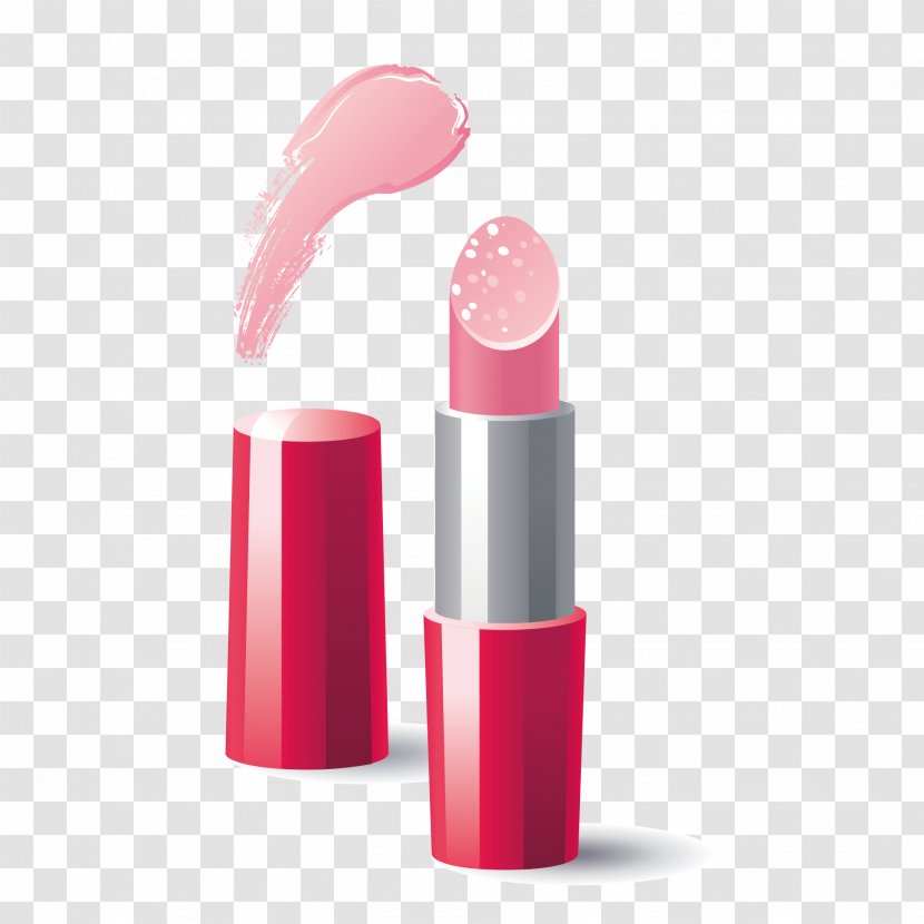 Lipstick Make-up Cosmetics - Health Beauty - Vector Transparent PNG