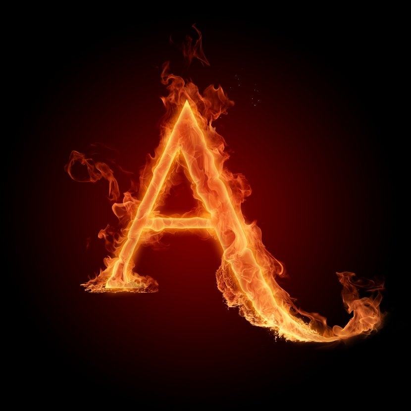 Letter Alphabet Fire - I - Flame Transparent PNG