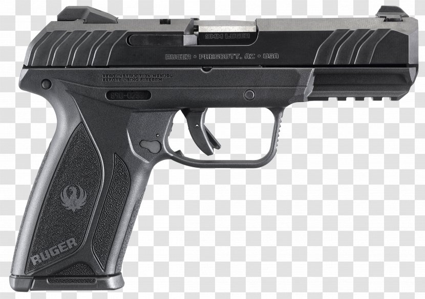 Ruger Security-9 Semi-automatic Pistol 9×19mm Parabellum Firearm - 919mm - Kel Tec Rfb Transparent PNG