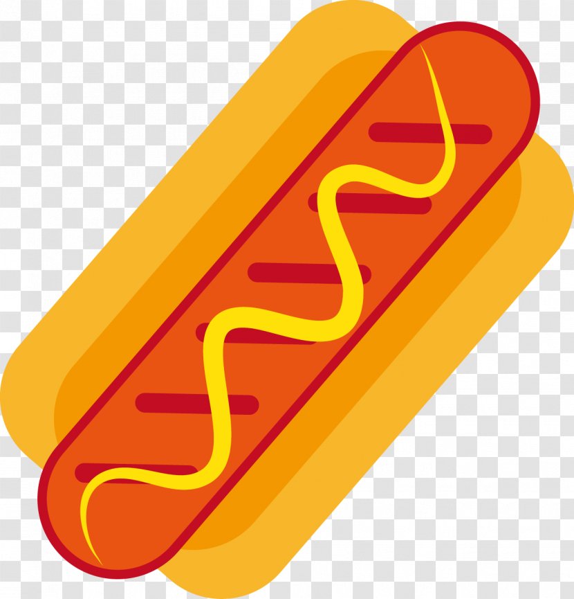 Hot Dog Bun Sausage Breakfast Clip Art - Creative Cartoon Buns Transparent PNG
