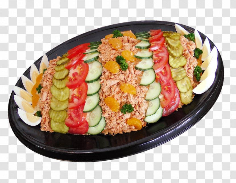 California Roll Zeevishandel Volendam Olivier Salad Garnish Canapé - Uithoorn Transparent PNG
