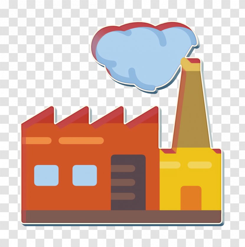 Pollution Icon Industry Factory - House Transparent PNG