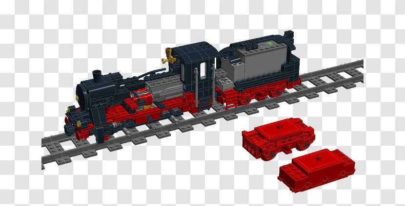 Train Railroad Car Rail Transport Machine Locomotive - Wheel Transparent PNG