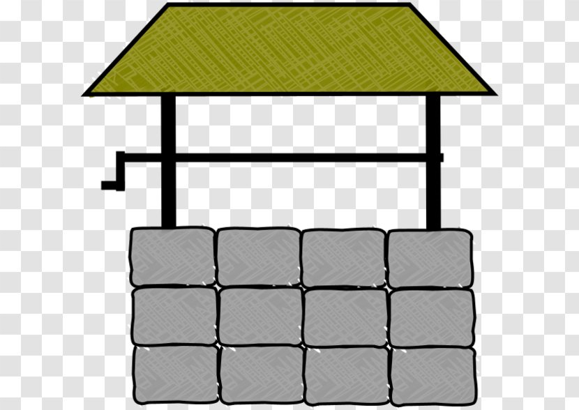 Water Well Drinking Purification Clip Art - Roof Transparent PNG
