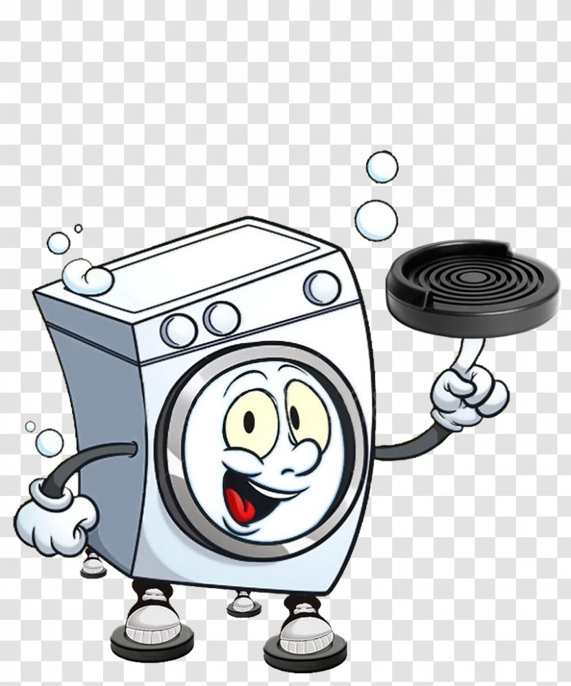 Laundry Room Self-service Washing Machines Clothes Dryer - Human Behavior - Ironing Transparent PNG