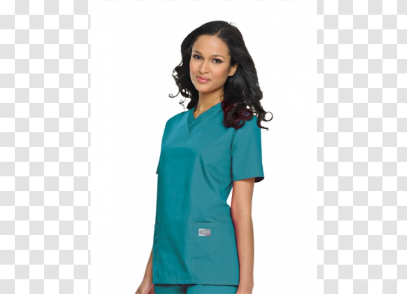 Scrubs Teal Top Fashion Pants - Sleeve - Clothing Transparent PNG