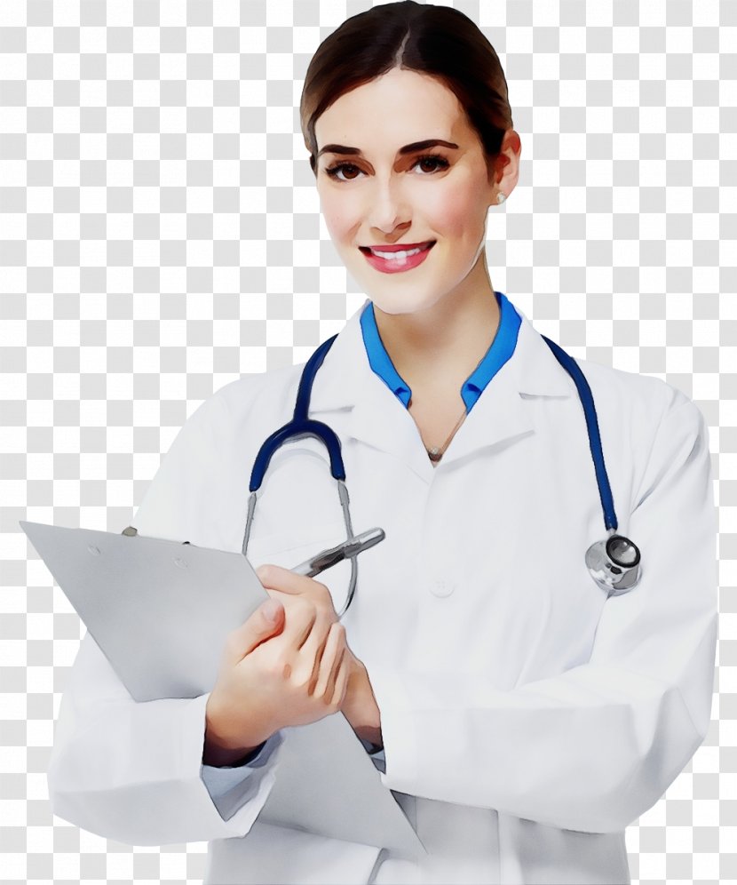 Stethoscope - Watercolor - Gesture Medical Equipment Transparent PNG