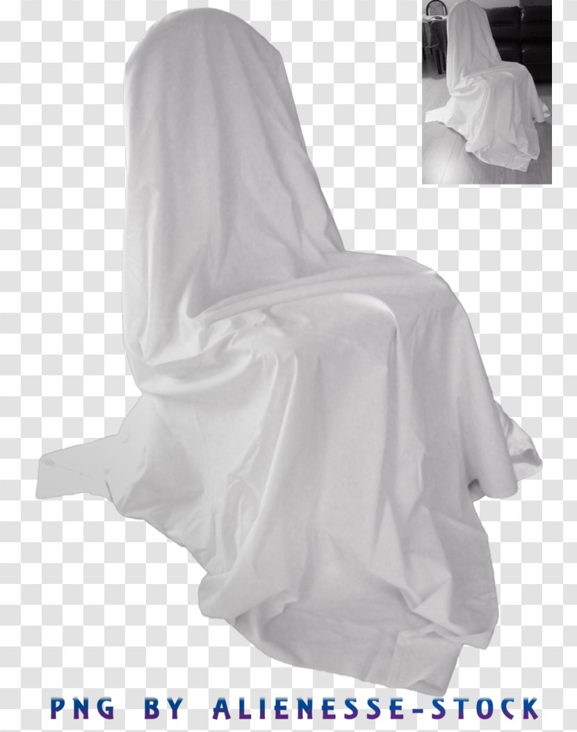 Textile Chair Furniture Bed Sheets - White - Cloth Transparent PNG