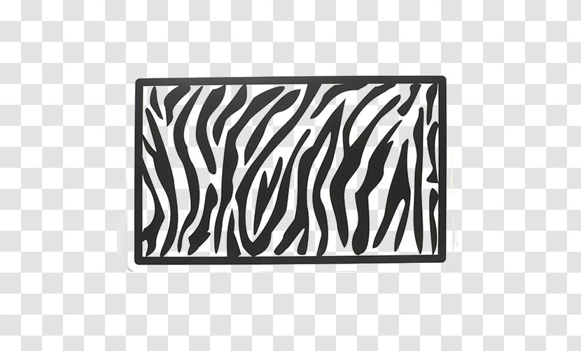 Place Mats Tableware Dog Puppy - Cartoon - Zebra Transparent PNG