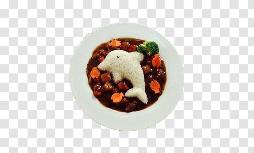 Vegetarian Cuisine Cooked Rice Curry - Food - Sirloin Dolphin Transparent PNG