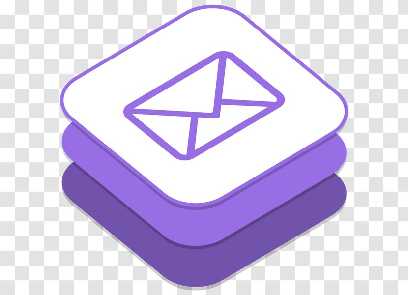 Email Box Inbox By Gmail - Violet Transparent PNG