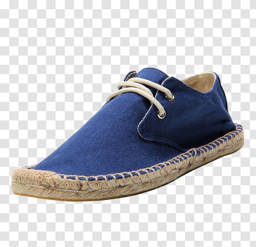 Slipper Shoe Footwear Espadrille - Walking - Linen Shoes Casual Men's Transparent PNG