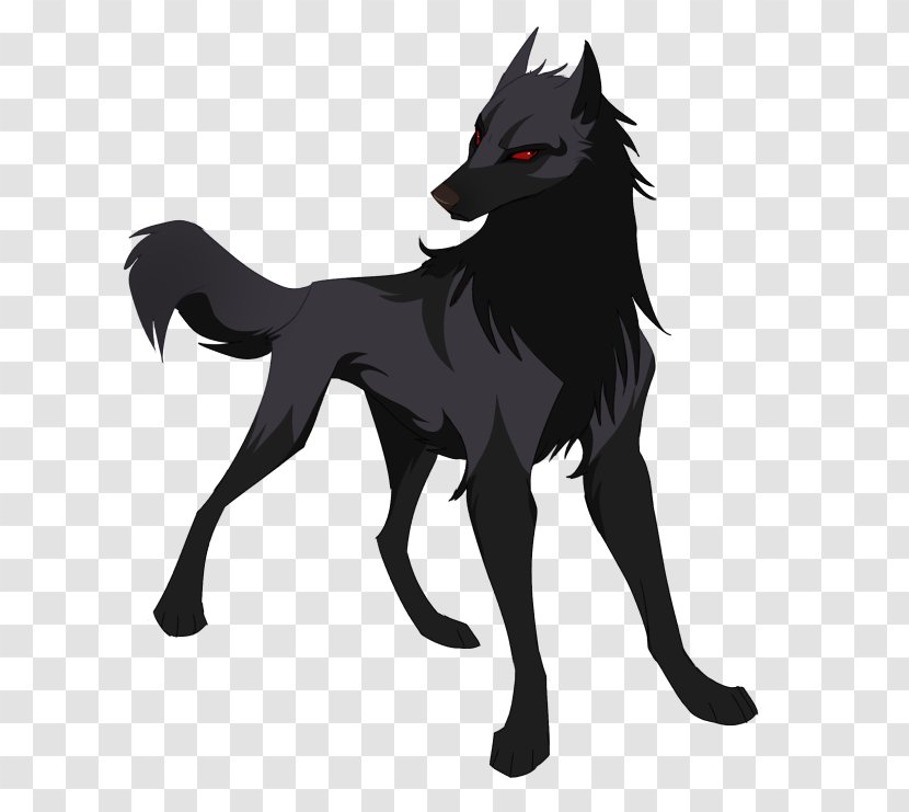 Dog Animal Dire Wolf Black Dreadlocks Transparent PNG