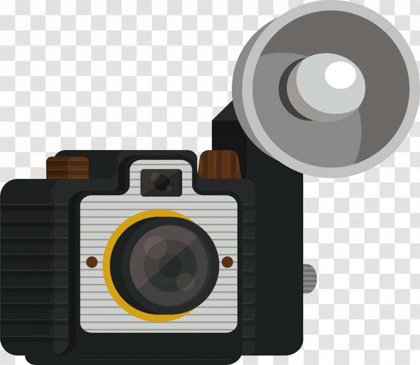 Mirrorless Interchangeable-lens Camera Lens - Flash Transparent PNG