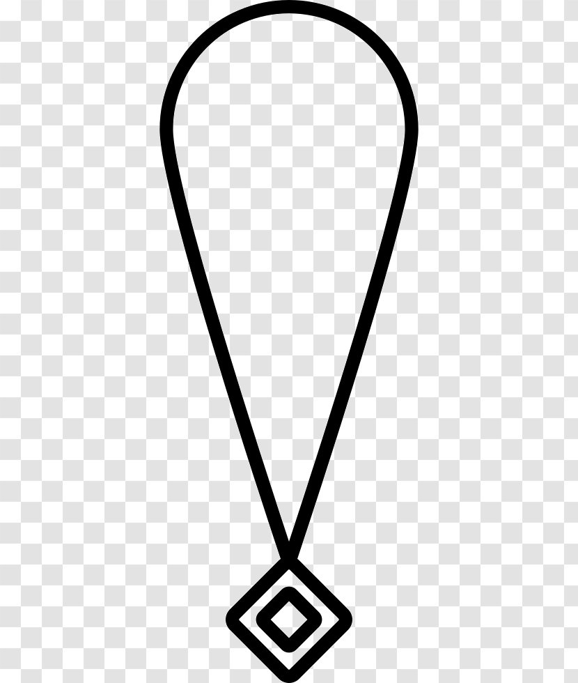 Tennis Clip Art Black & White - M - Body Jewellery LineNecklace Icons Transparent PNG
