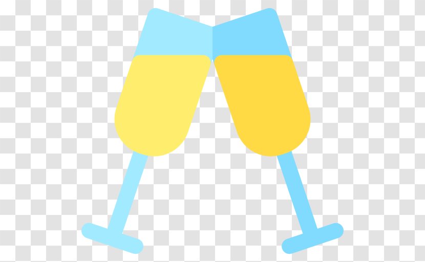 Line Angle Clip Art - Yellow - Cheers Icon Transparent PNG