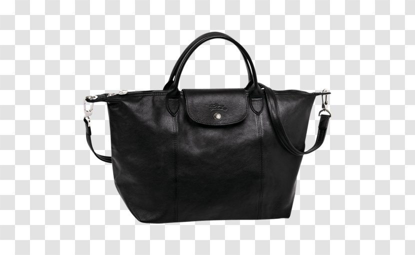 Handbag Longchamp Tote Bag Pliage - Leather - Women Transparent PNG