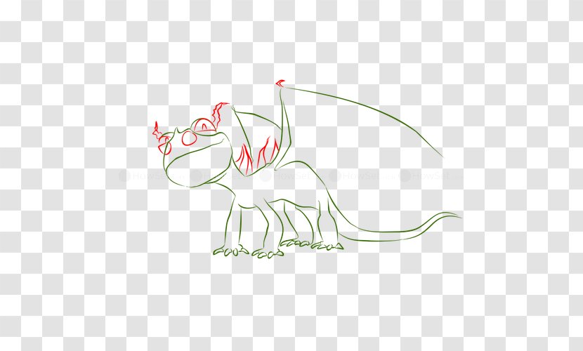 How To Train Your Dragon Drawing Illustration Clip Art - Draw A Cartoon Velociraptor Transparent PNG