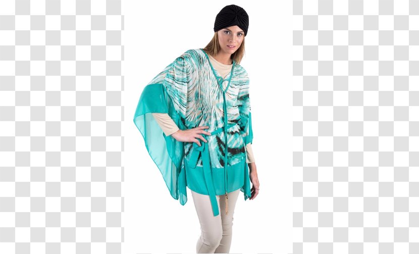 Outerwear Neck Turquoise Costume - Zakat Money Transparent PNG